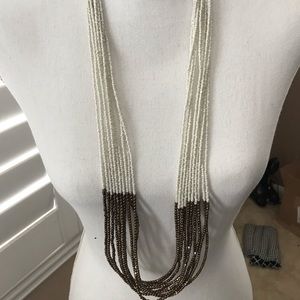 Long beaded necklace